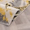 World Rug Gallery Contemporary Abstract Circles Non Shedding Soft Area Rug 2' x 7' Yellow 389YELLOW2x7 - alternate 8
